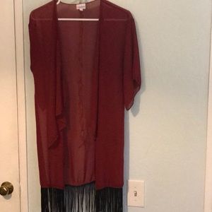 Lularoe Monroe kimono never worn